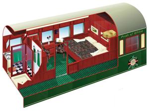 Rovos Rail Deluxe Suite with Double Bed Rovos Rail Deluxe Suite with Double Bed